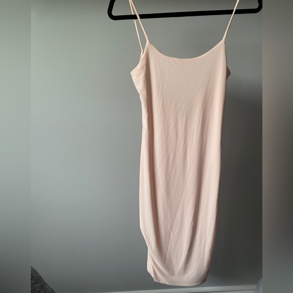 LUX LA Light Pink Bodycon Dress